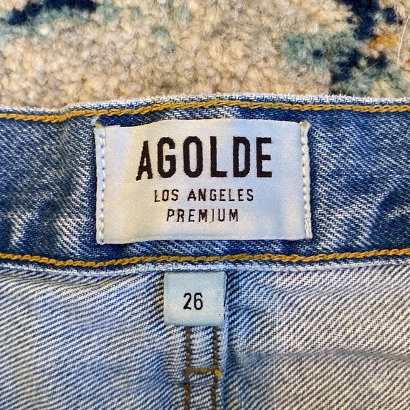 Agolde Parker jean shorts - Picture 6 of 6